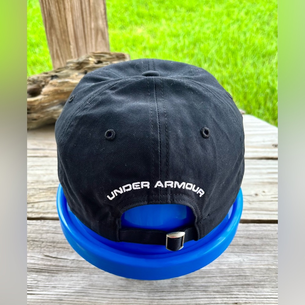 Under‎ Armour Golf Adjustable Black And White Cap - Picture 4 of 7